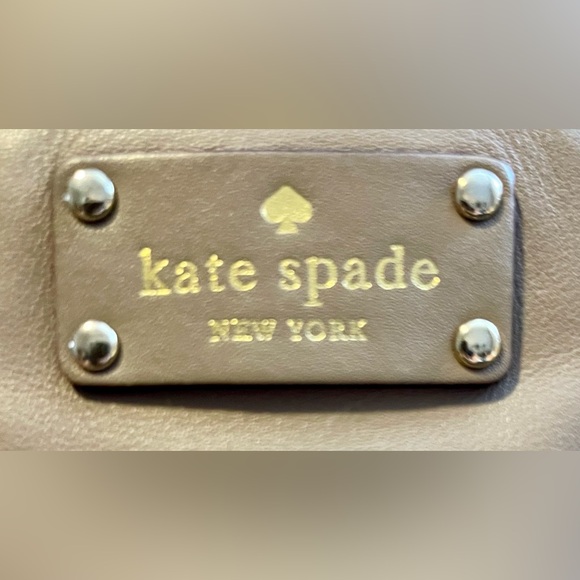 Kate Spade Delancy Camden Satchel Bag (Taupe) Pre-Loved - Picture 7 of 8